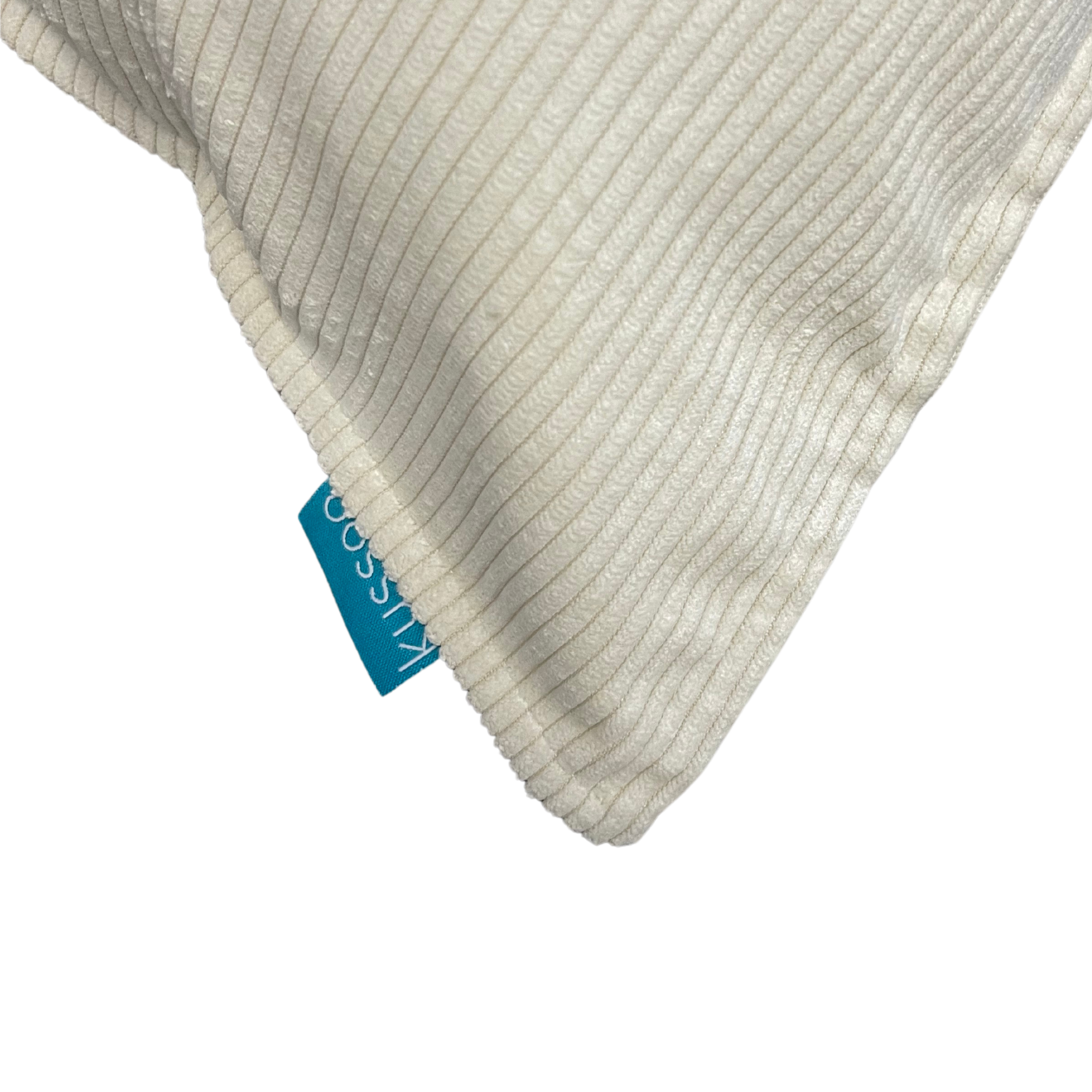 Kussen Ribcord Fluweel Offwhite 43x70 cm