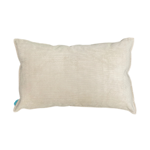 Kussen Ribcord Fluweel beige 43x70 cm