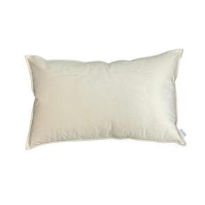Kussen Ribcord Fluweel beige 43x70 cm