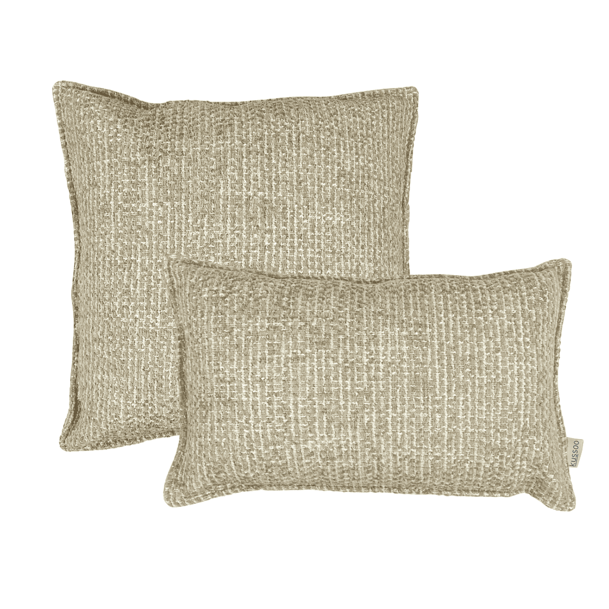 Set Sierkussen Gulia beige | 50x50 en 30x50 cm  | 2 stuks