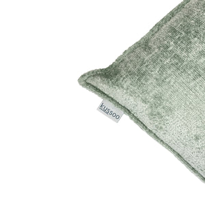 Set Sierkussen Lecce groen | 50x50 & 30x50 cm | 2 stuks