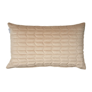 Fluweel-patroon-beige-30x50-cm