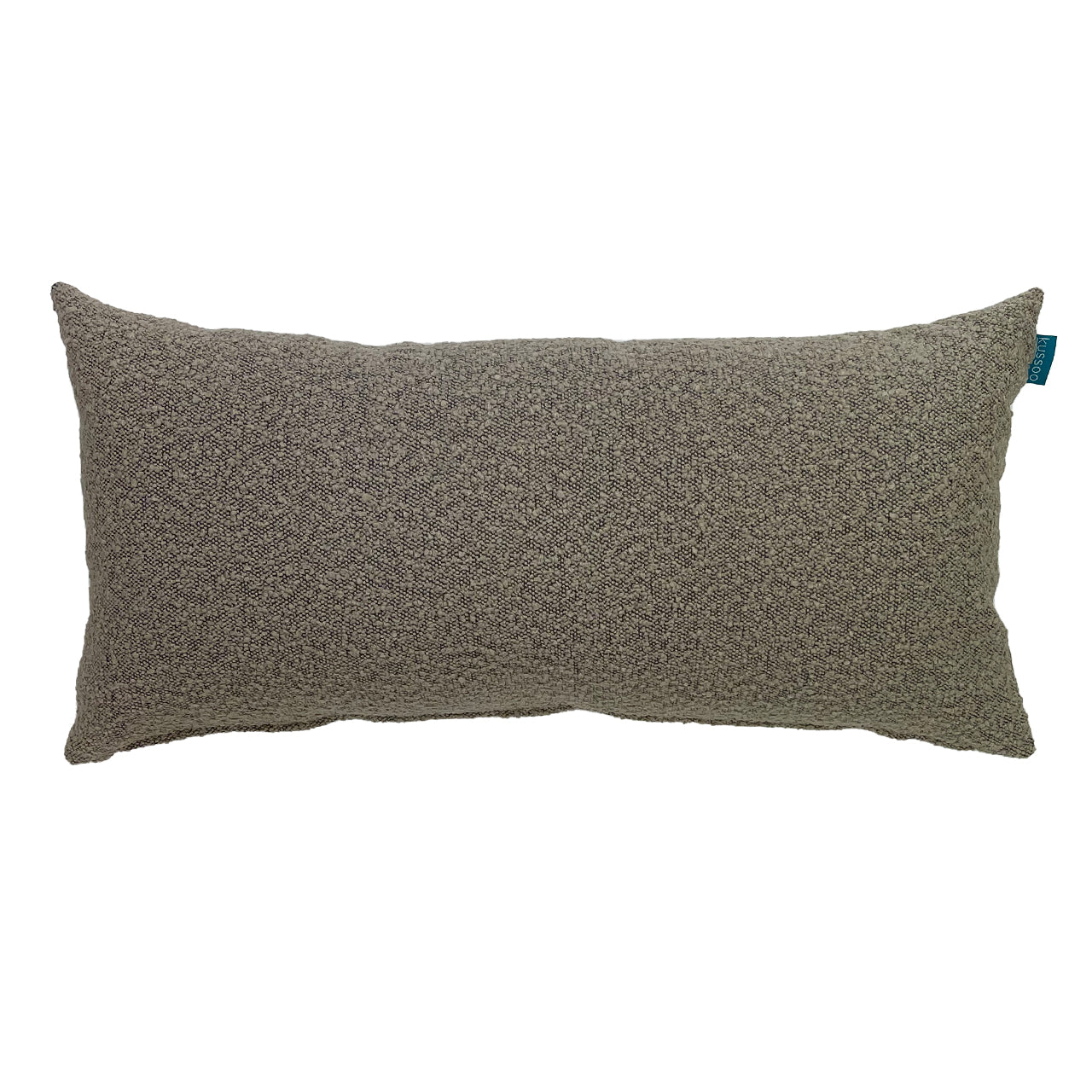 Kussen-Boucle-beige-front-40x80-cm