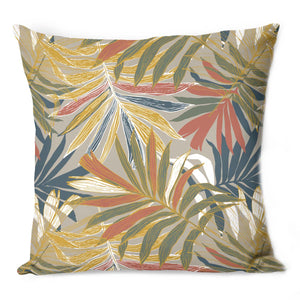 Kussenset Botanica en Beige Uni Katoen 50x50 cm