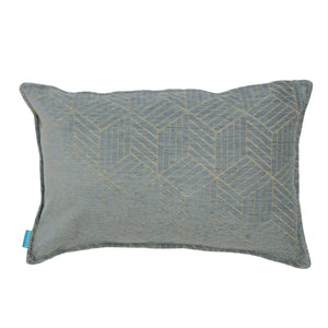Kussen Oro Jacquard ijsblauw 40x60 cm