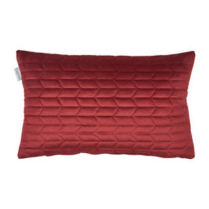 Kussen-fluweel-arrow-bordeaux-rood-30x50-cm