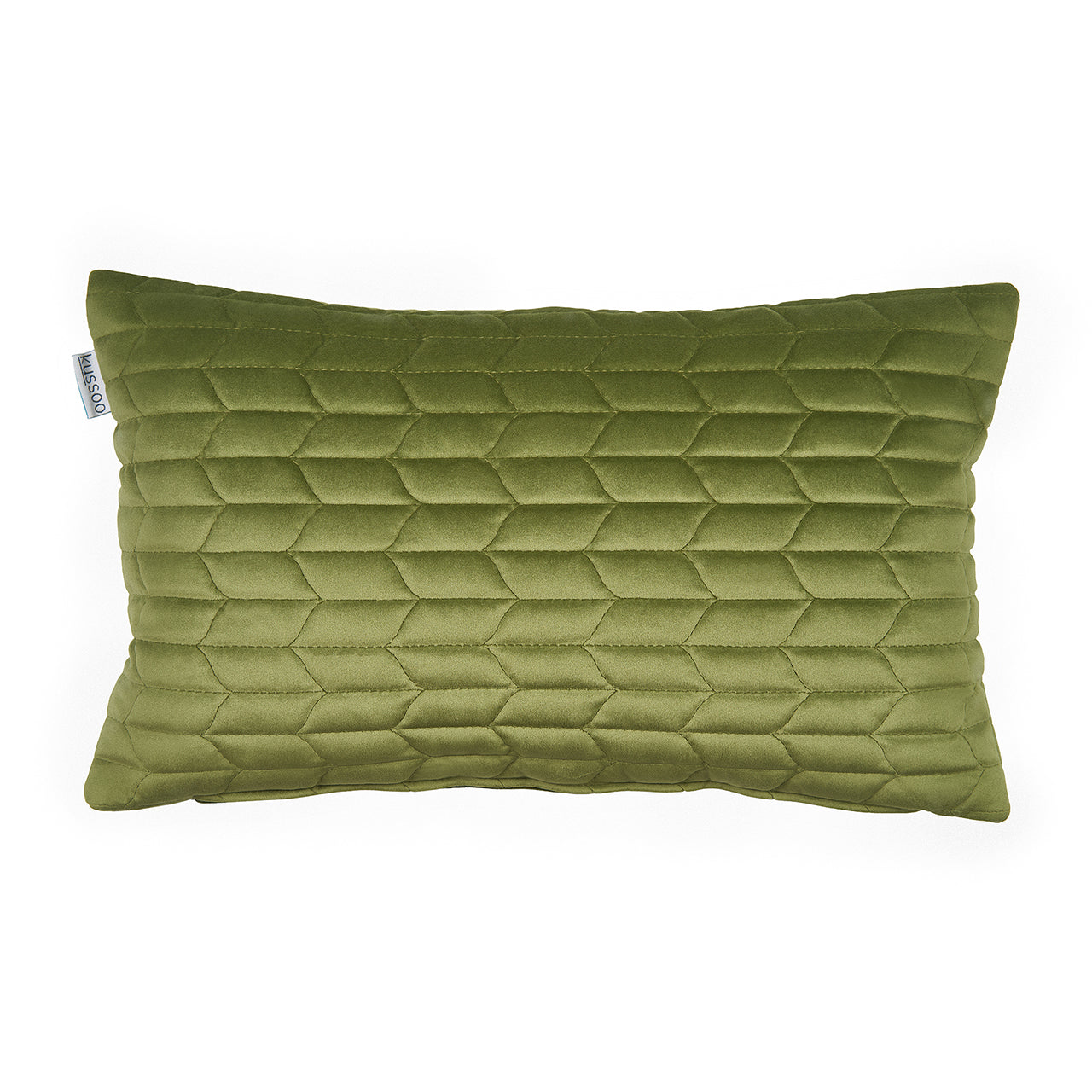 Kussen-fluweel-patroon-olijfgroen-30x50