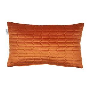 Kussen-fluweel-arrow-oranje-30x50-cm