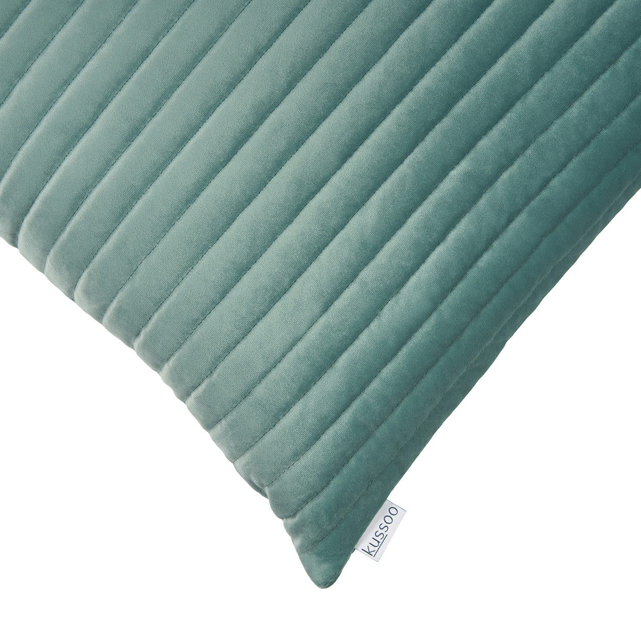 Kussen-fluweel-mint-streep-detail