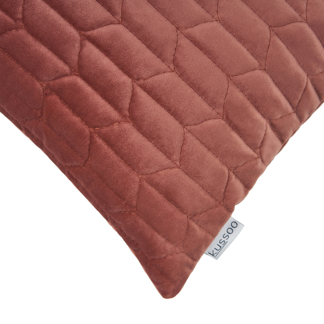 Kussen fluweel roze set van 3 sierkussens