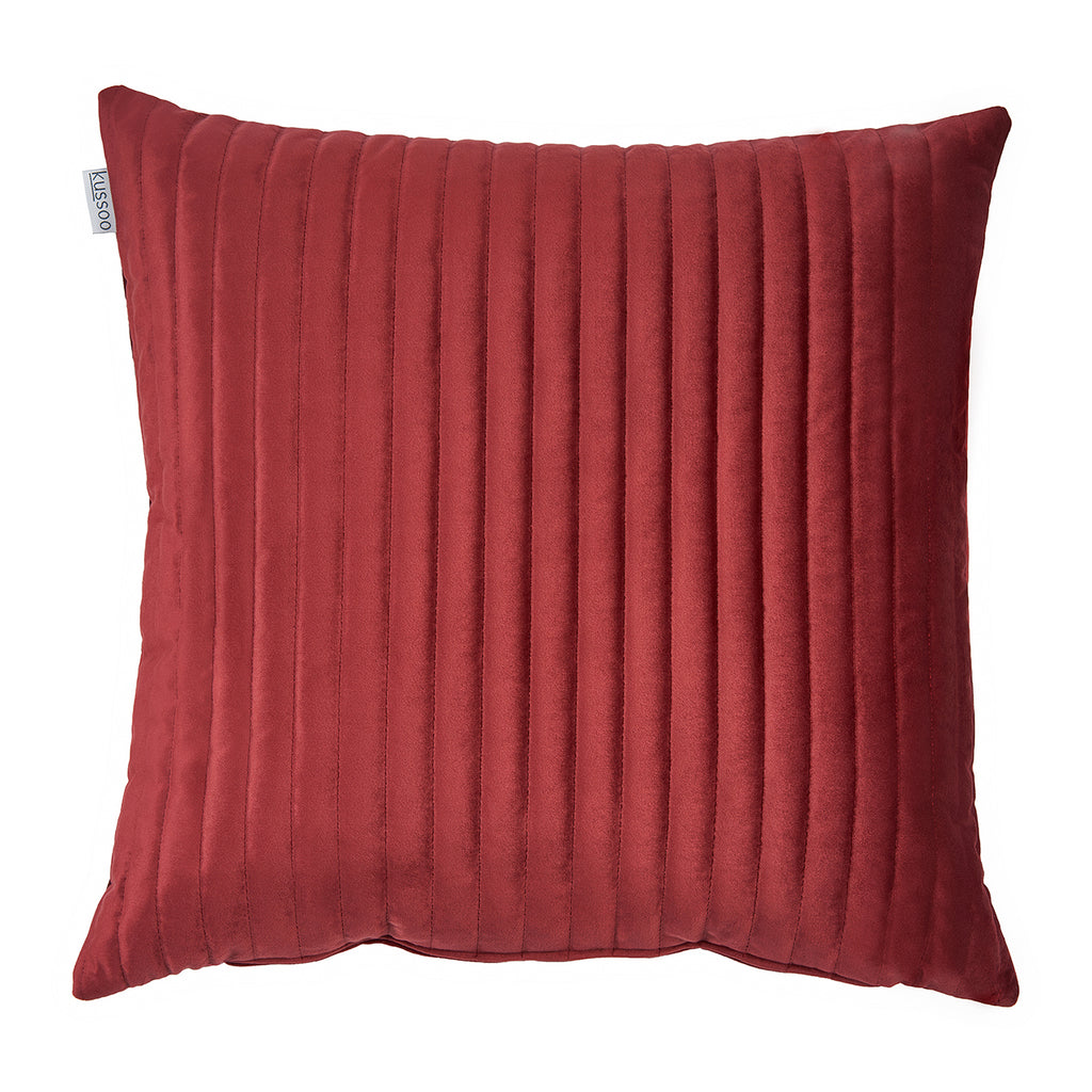 Kussen-fluweel-streep-bordeaux-rood-50x50-cm