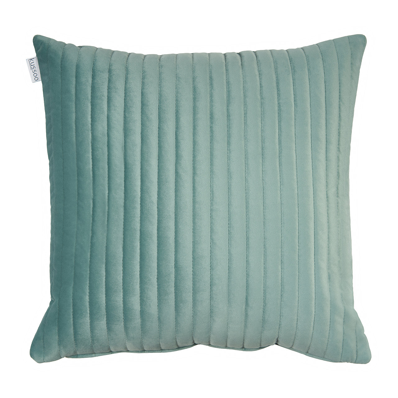 Kussen-fluweel-streep-mint-50x50-cm