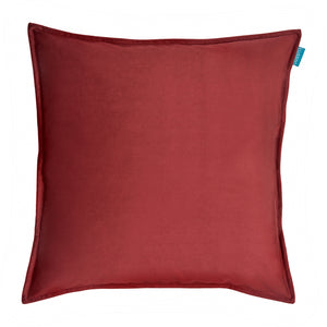 Kussen-fluweel-uni-bordeaux-rood-50x50-cm