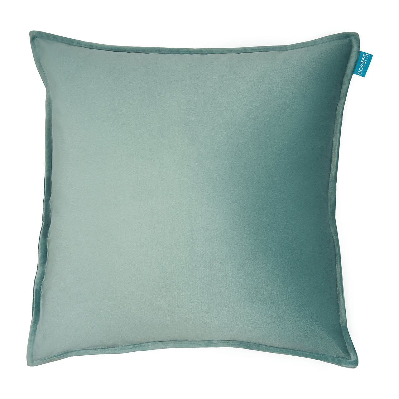 Kussen-fluweel-uni-mint-50x50-cm