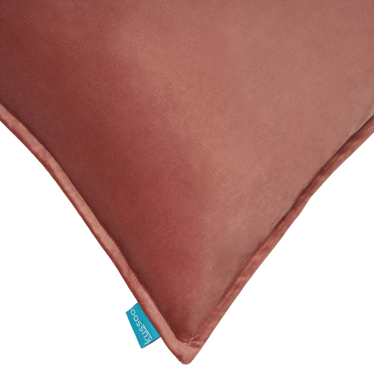 Kussen fluweel roze set van 3 sierkussens