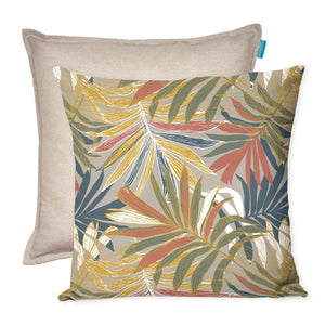 Kussenset Botanica en Beige Uni Katoen 50x50 cm