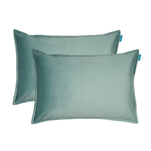 Kussenset-Fluweel-mint-40x60-cm