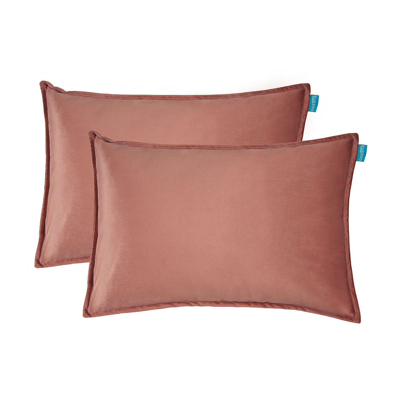 Kussenset-Fluweel-roze-40x60-cm