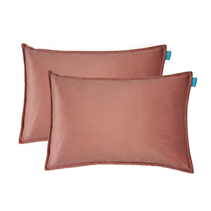 Kussenset-Fluweel-roze-40x60-cm