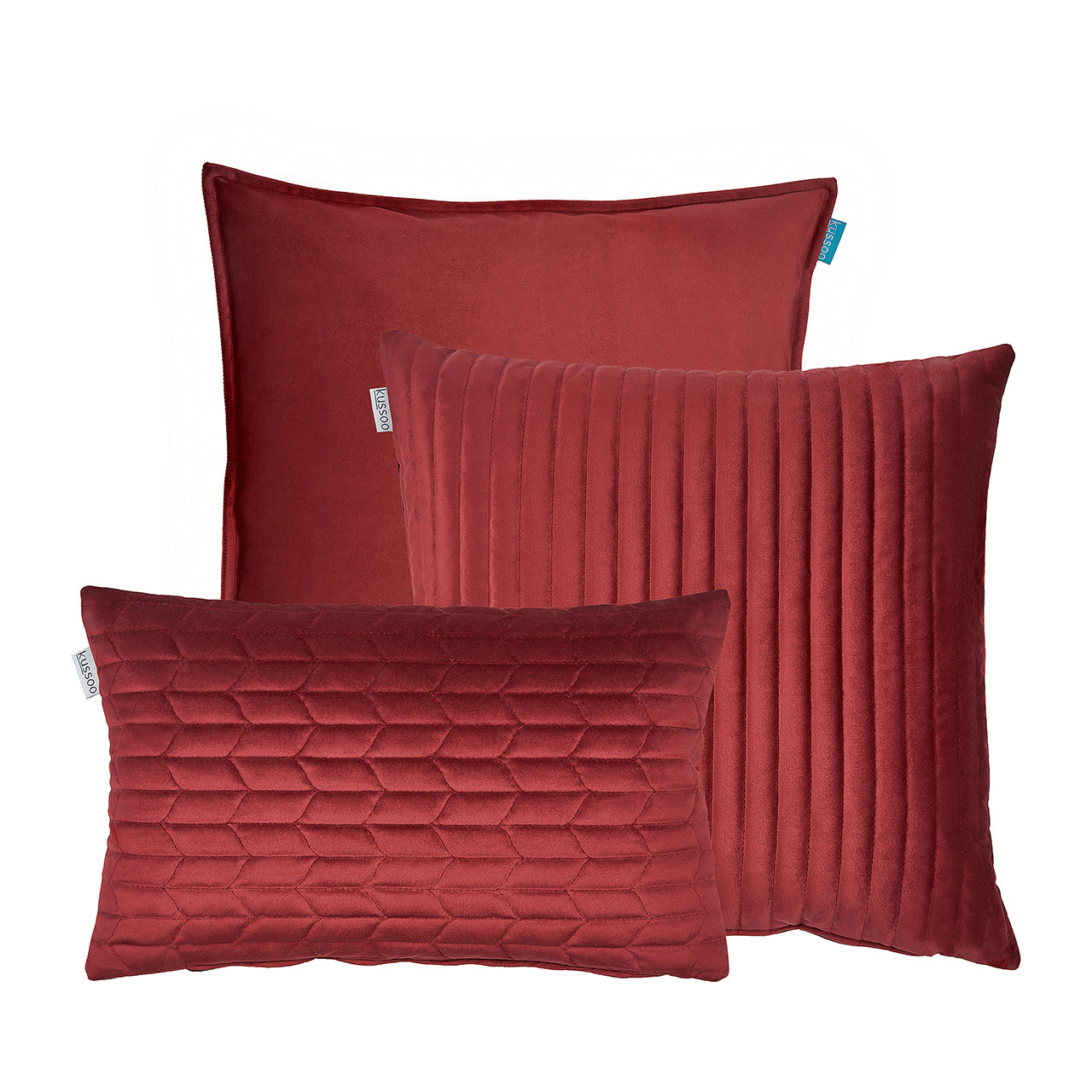 Kussenset-fluweel-bordeaux-rood-set-van-3-sierkussens
