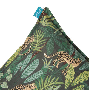 Sierkussen-Luipaard-groen-40x60-cm-detail