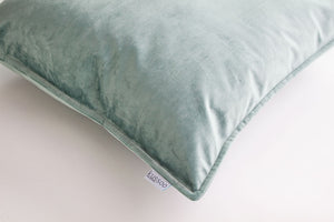 Sierkussen-fluweel-Mint-40x60-detail-van-de-stof